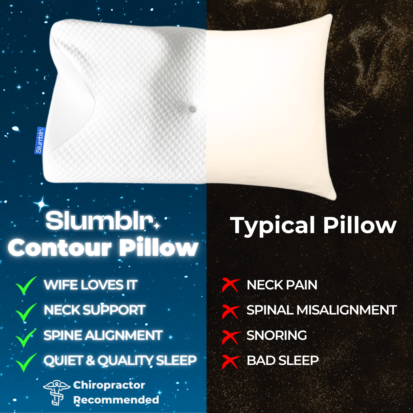 Zdreame Contour Relief Pillow